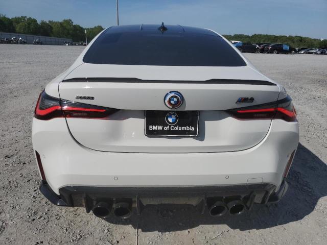 wit BMW M4 Competition Coupe 2023